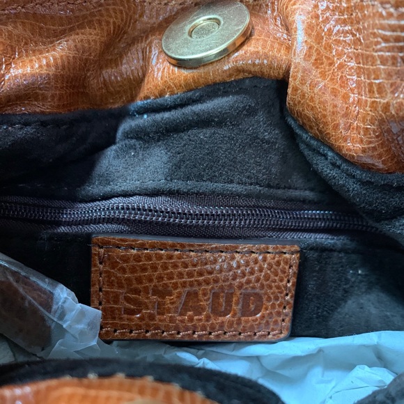 Staud Stella plaited-handle drawstring Bag In Tan - Tan - Picture 3 of 4